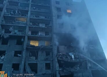 Ostrzał rakietowy cywilnych budynków w Odessie. Wiele ofiar