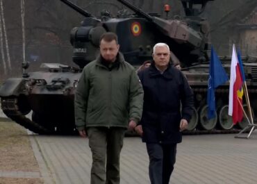 Ministrowie obrony Polski i Rumunii spotkali się z żołnierzami Batalionowej Grupy Bojowej NATO