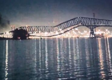 Wielka katastrofa w Stanach Zjednoczonych. Zawalenie się mostu Francis Scott Key.