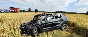 Tragiczny wypadek w Radzyniu Podlaskim. Dwóch młodych mężczyzn zginęło