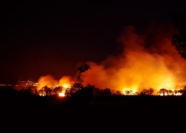 Pożary w Chorwackiej Dalmacji: strażacy walczą z żywiołem
