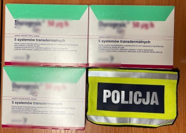 Żuromińska policja zatrzymała mężczyznę z plastrami fentanylu