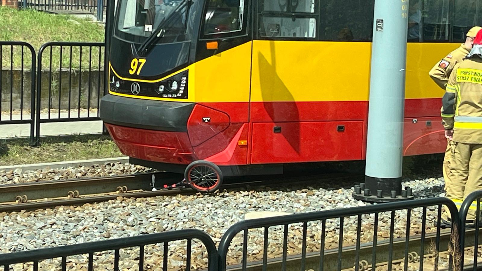 Siedmiolatek wjechał wprost pod koła tramwaju