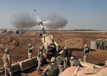 Atak rakietowy na bazę wojskową USA w Iraku